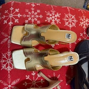 Gold Women's Sandals